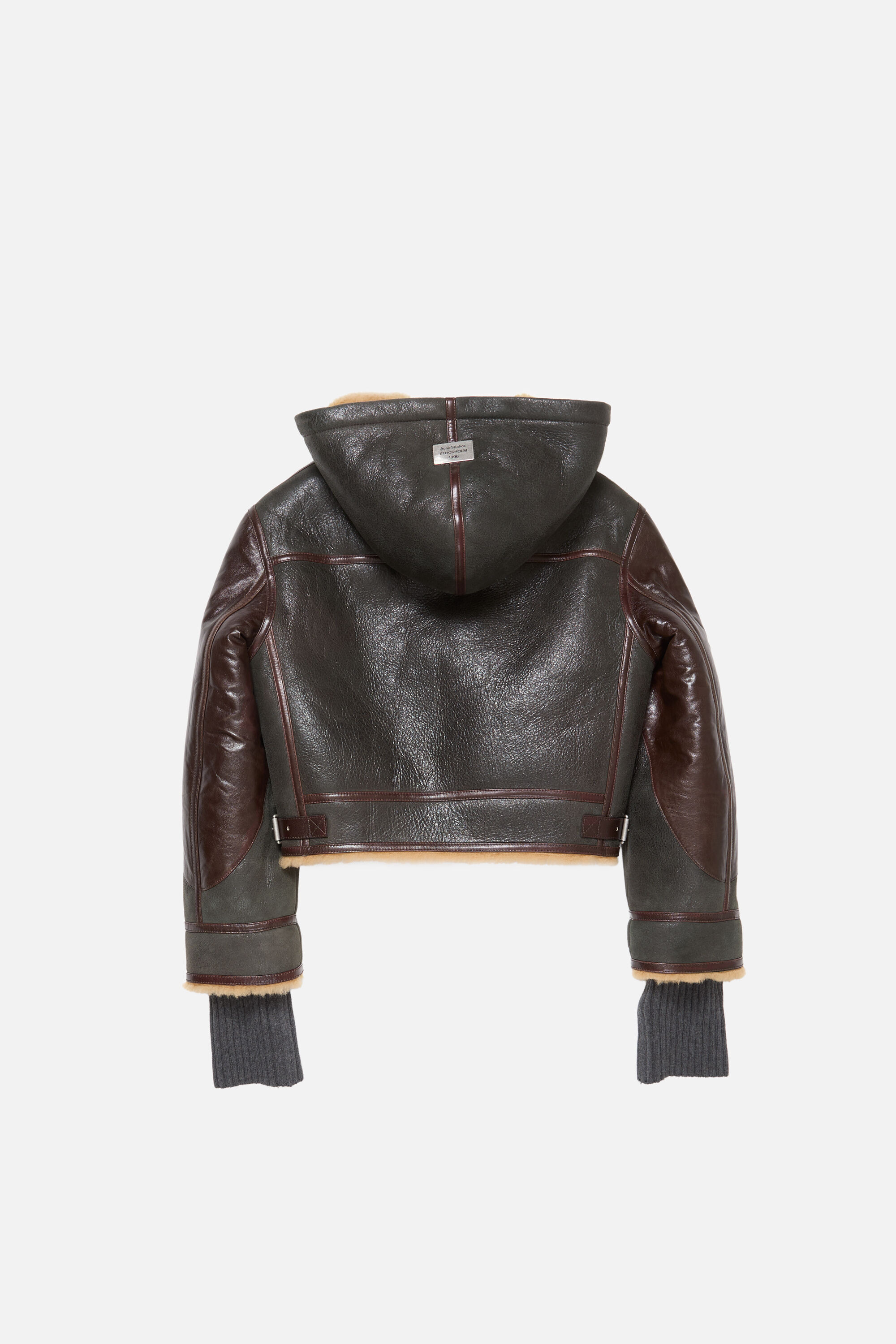 Shearling jacket - Brown/beige - 7