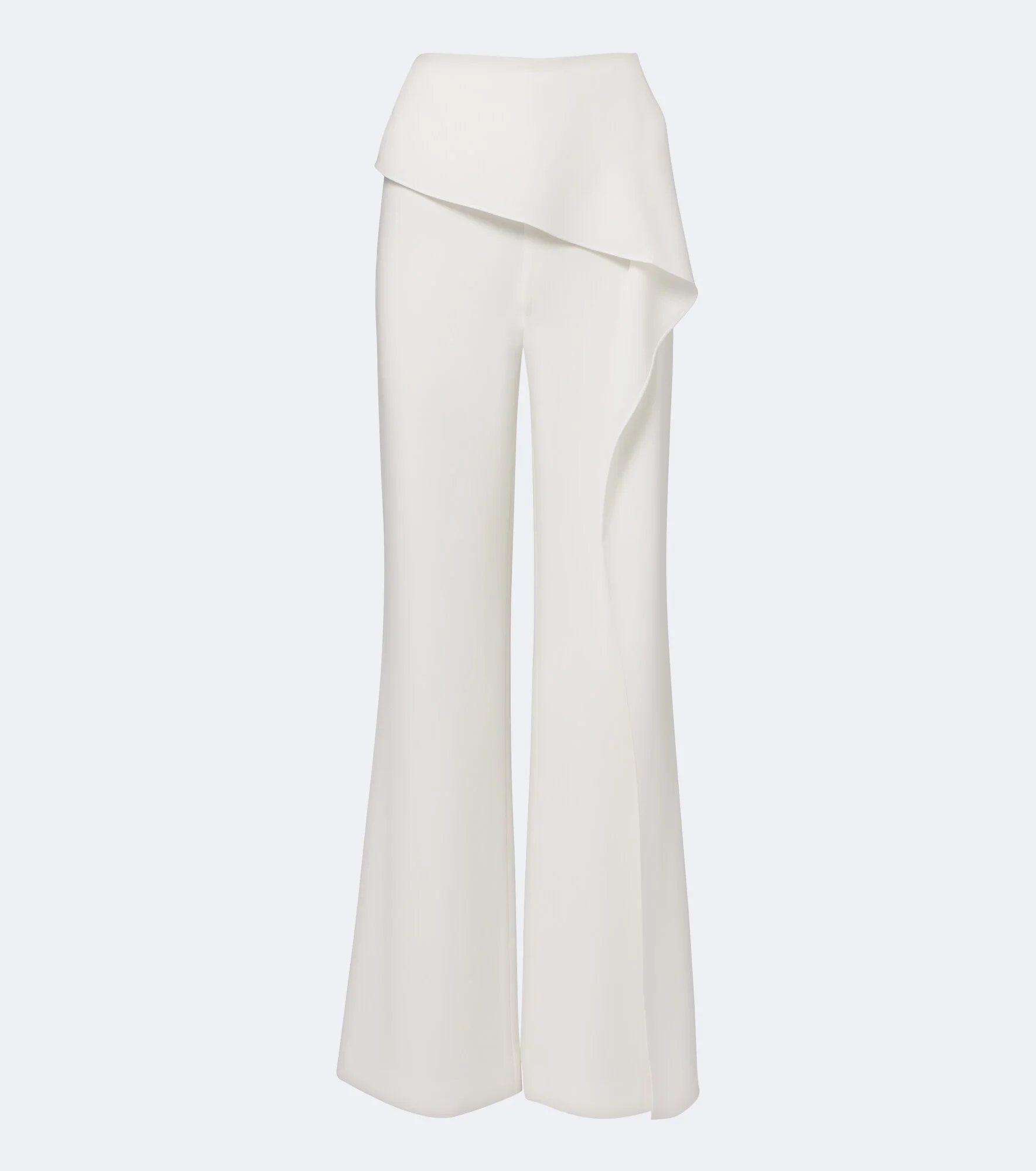 Draped flared pants - 1
