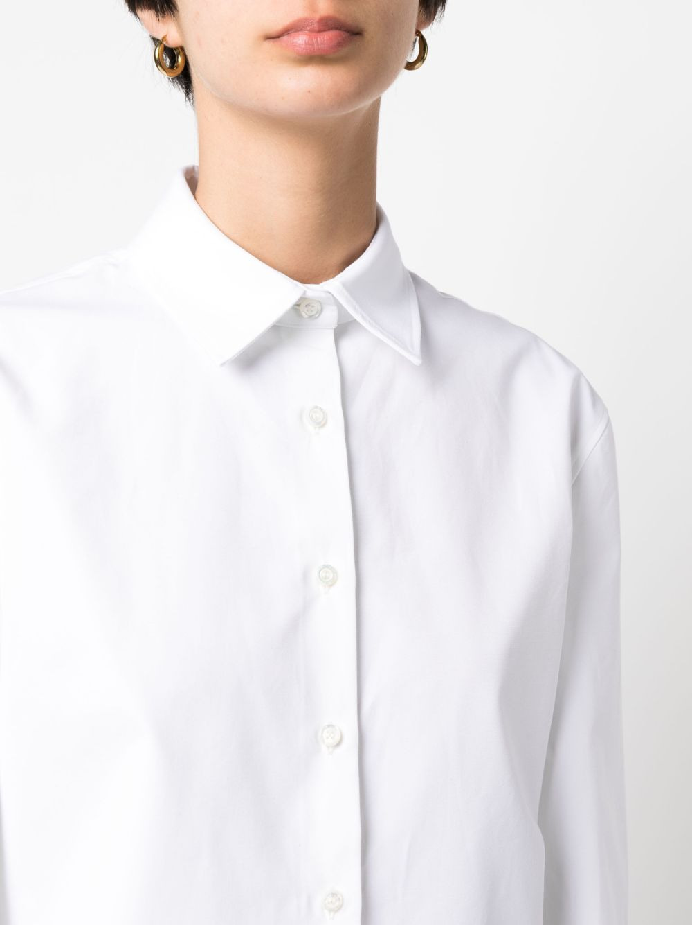 long-sleeve cotton shirt - 5