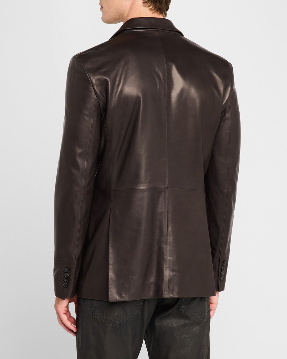 Men's Sexy Leather Palm Beach Jacket - 3