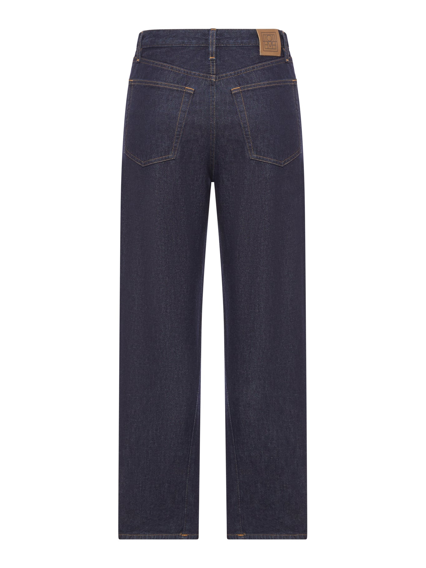 DEMIN JEANS WITH TWISTED SEAMS - 2