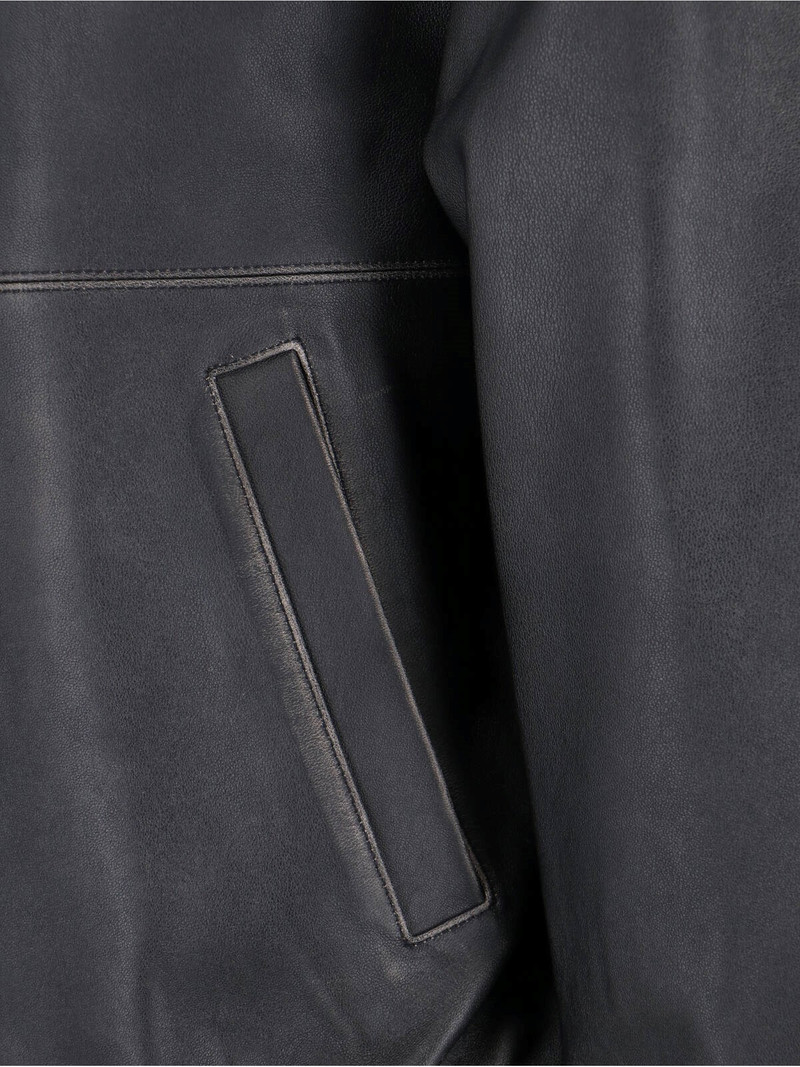 Dunst LAMB LEATHER BOMBER JACKET outlook