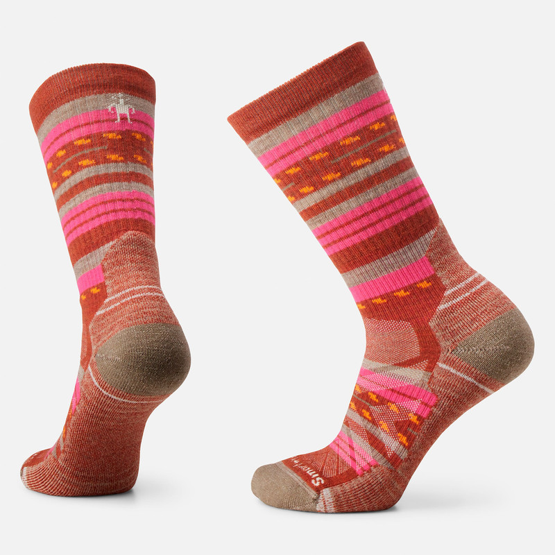 Women's Smartwool® Hike Light Cushion Margarita Crew Socks 1