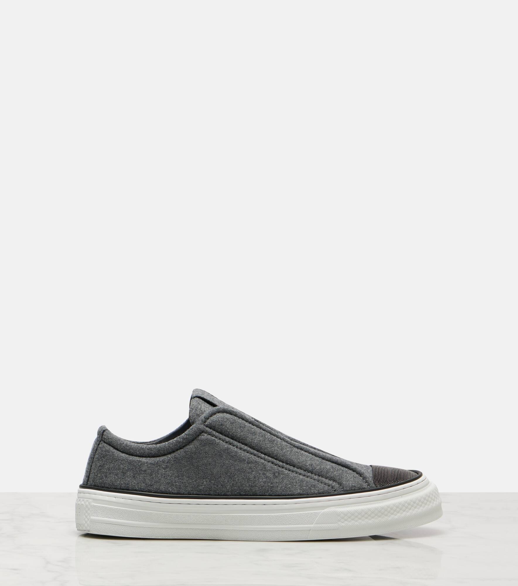Low-top slip-on sneakers - 4