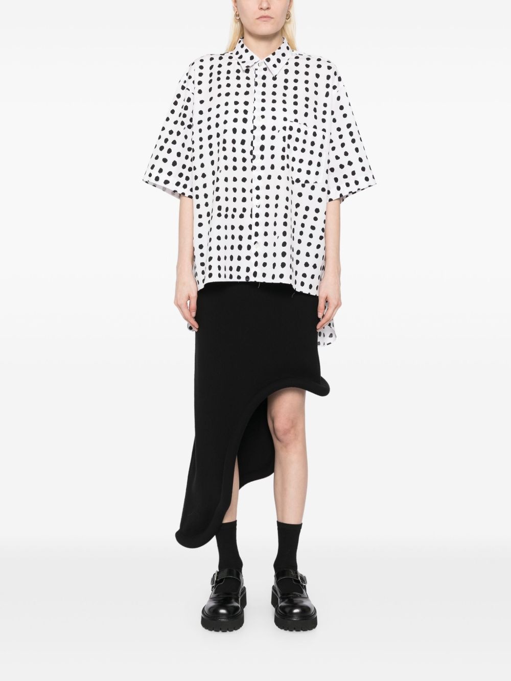 Filip Pagowski polka-dot shirt - 3