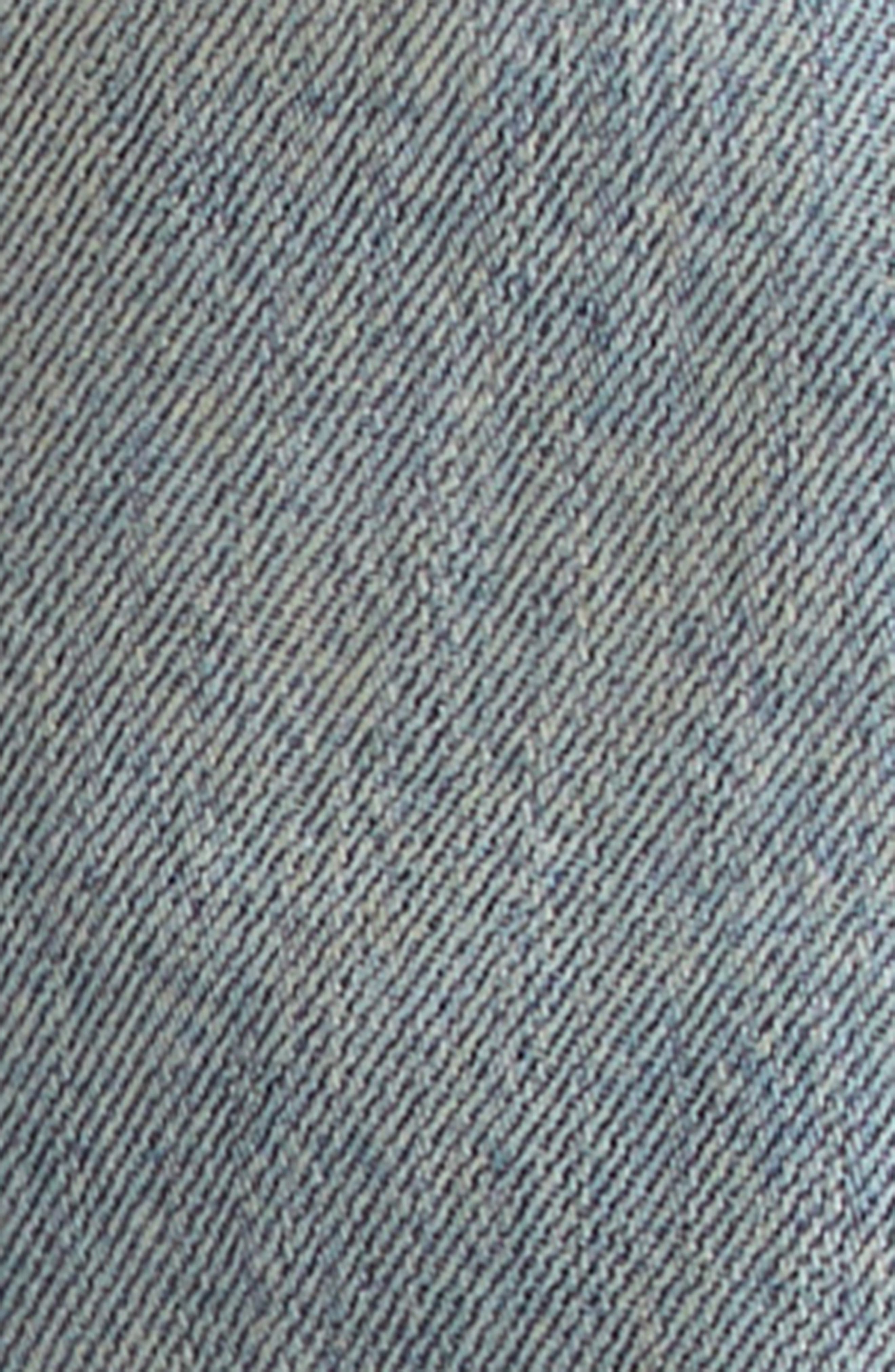 Acne Studios 2021 Penicillin Distressed Loose Fit Wide Leg Jeans in Mid Blue at Nordstrom - 7