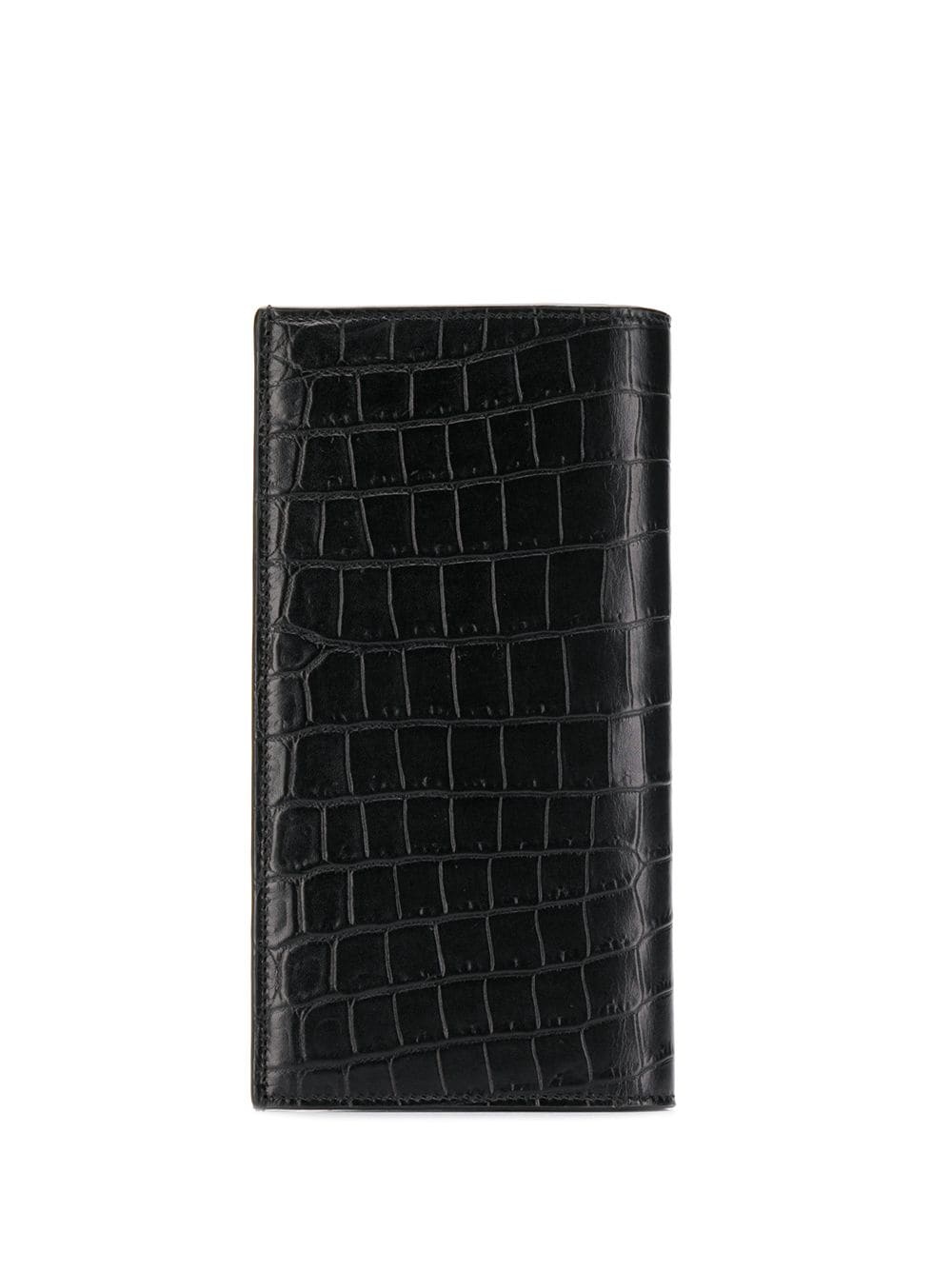 embossed Monogram wallet - 2