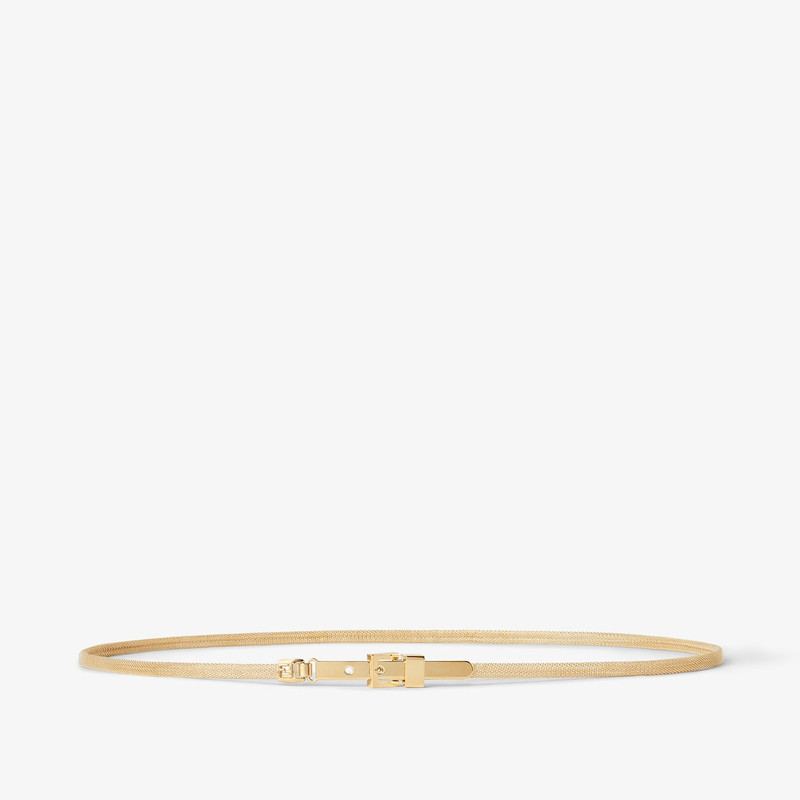 FF Belt Gold-colored metal belt 1