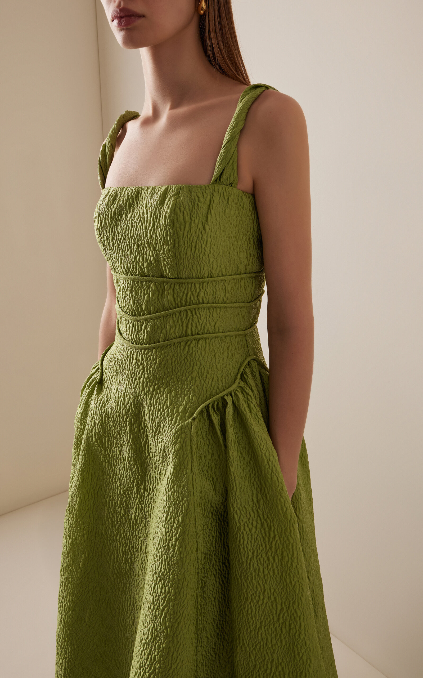 Sophia Strap Dress green - 3