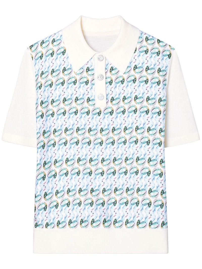 T Monogram polo top 1