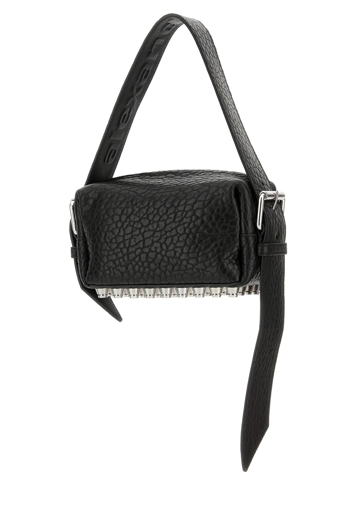 Black leather small Ricco shoulder bag - 2