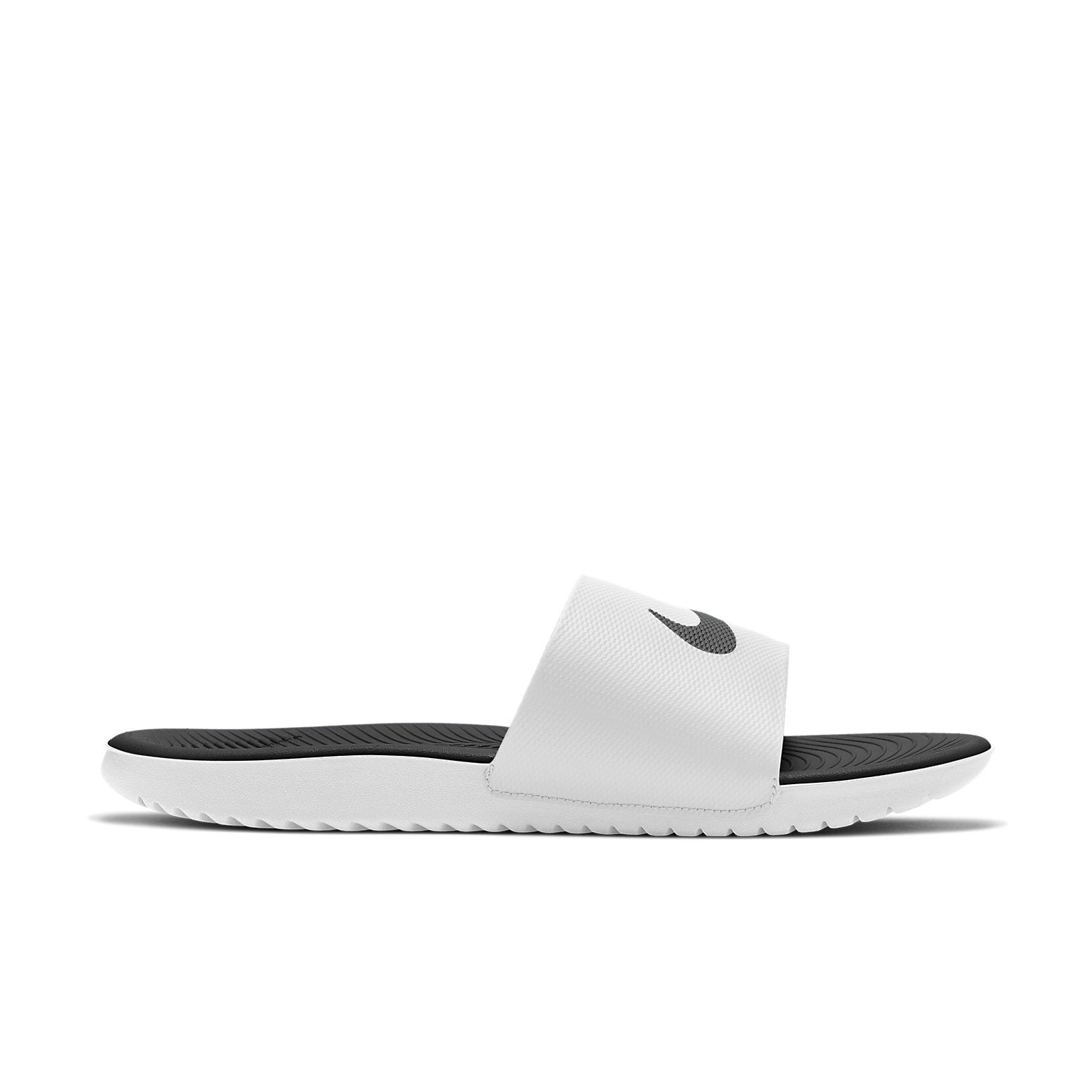 Nike Kawa Slide 'White Black' 832646-100 - 2