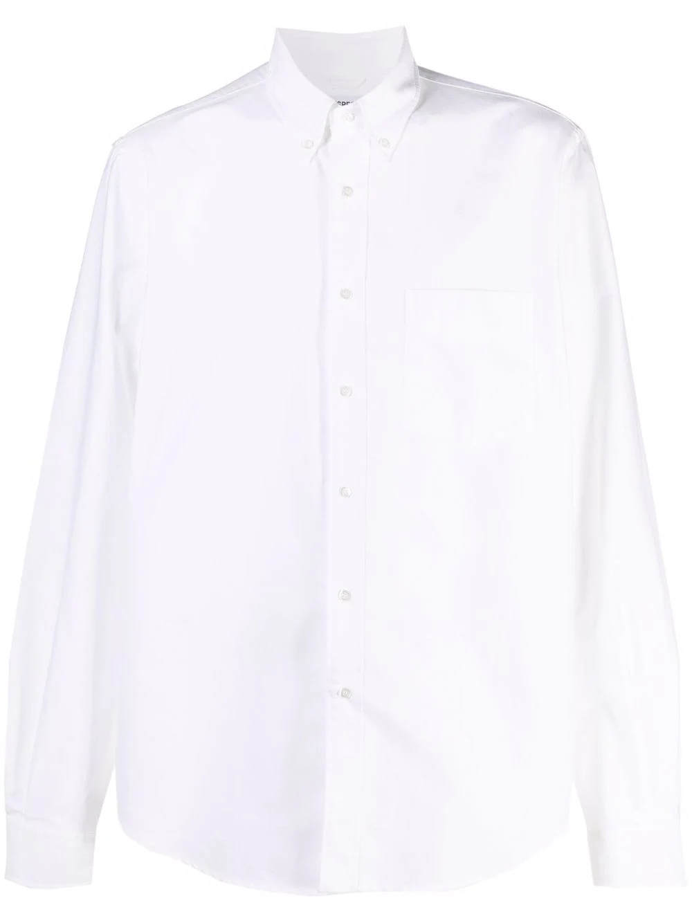 button-down long-sleeve shirt - 1