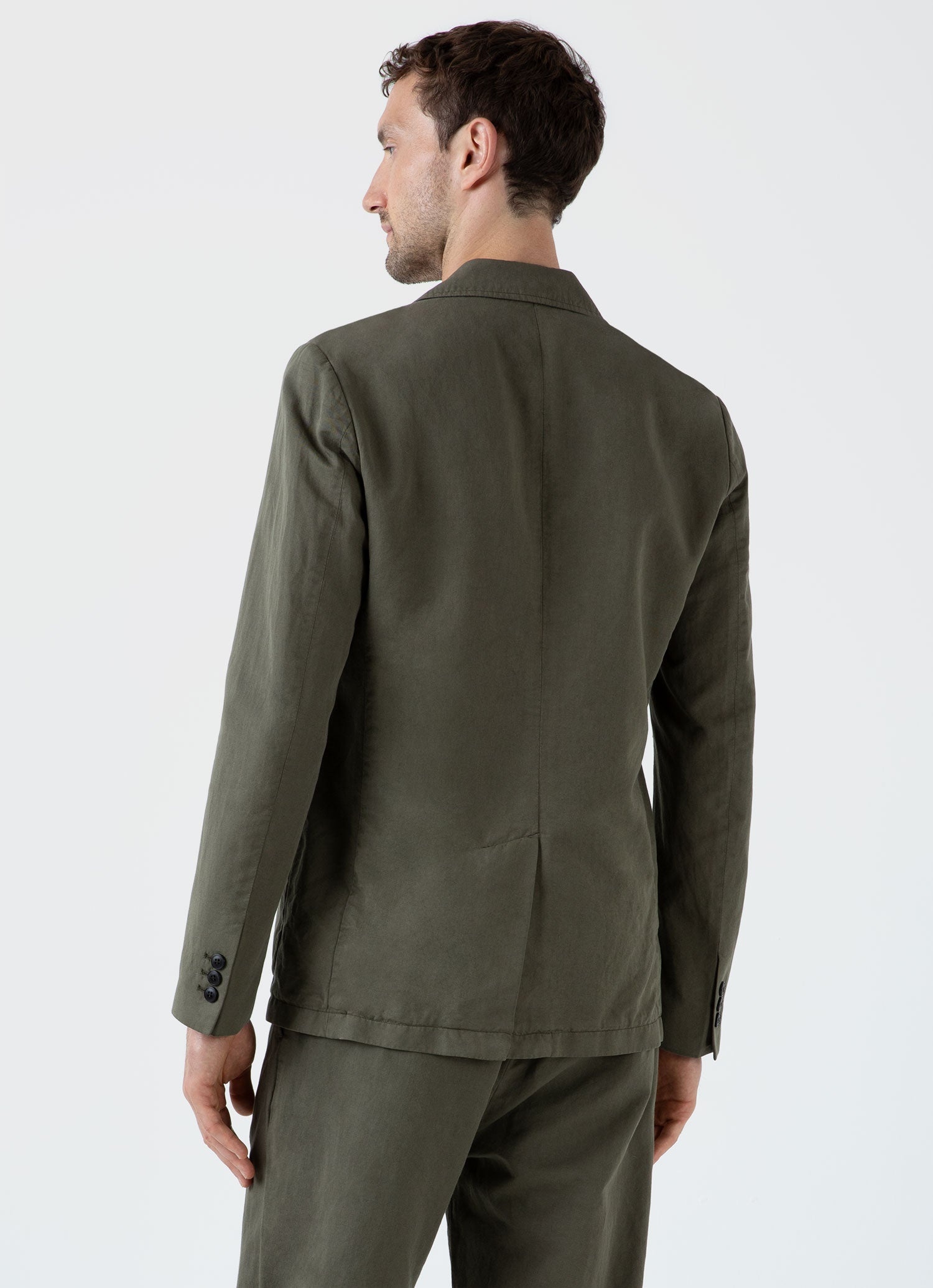 Cotton Linen Blazer - 5