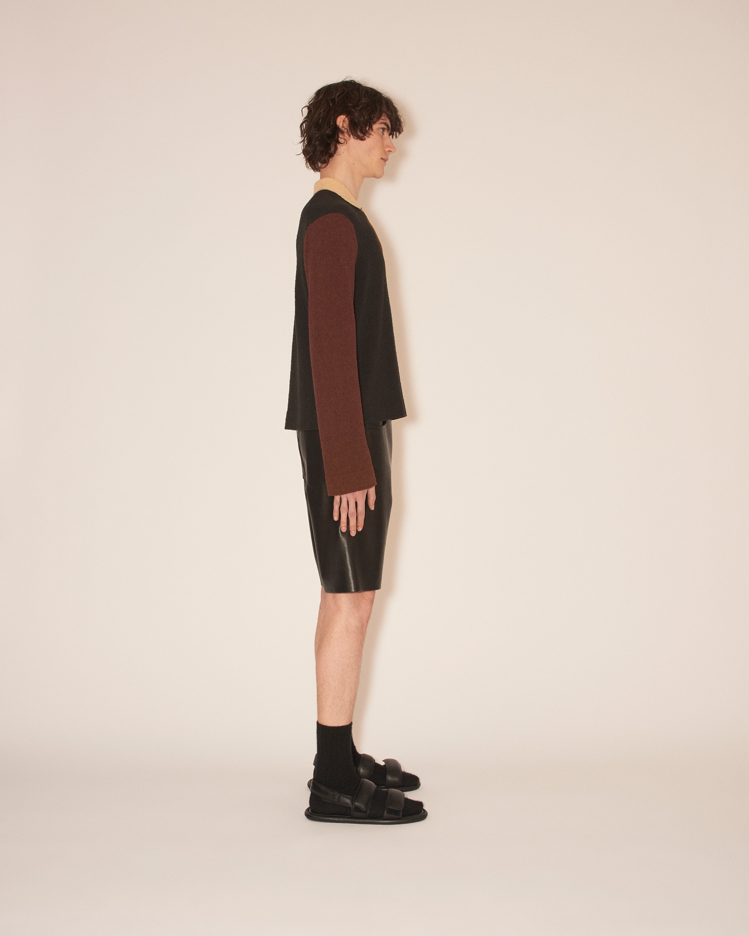 SABER - Terry cloth top - Colourblock dark - 3
