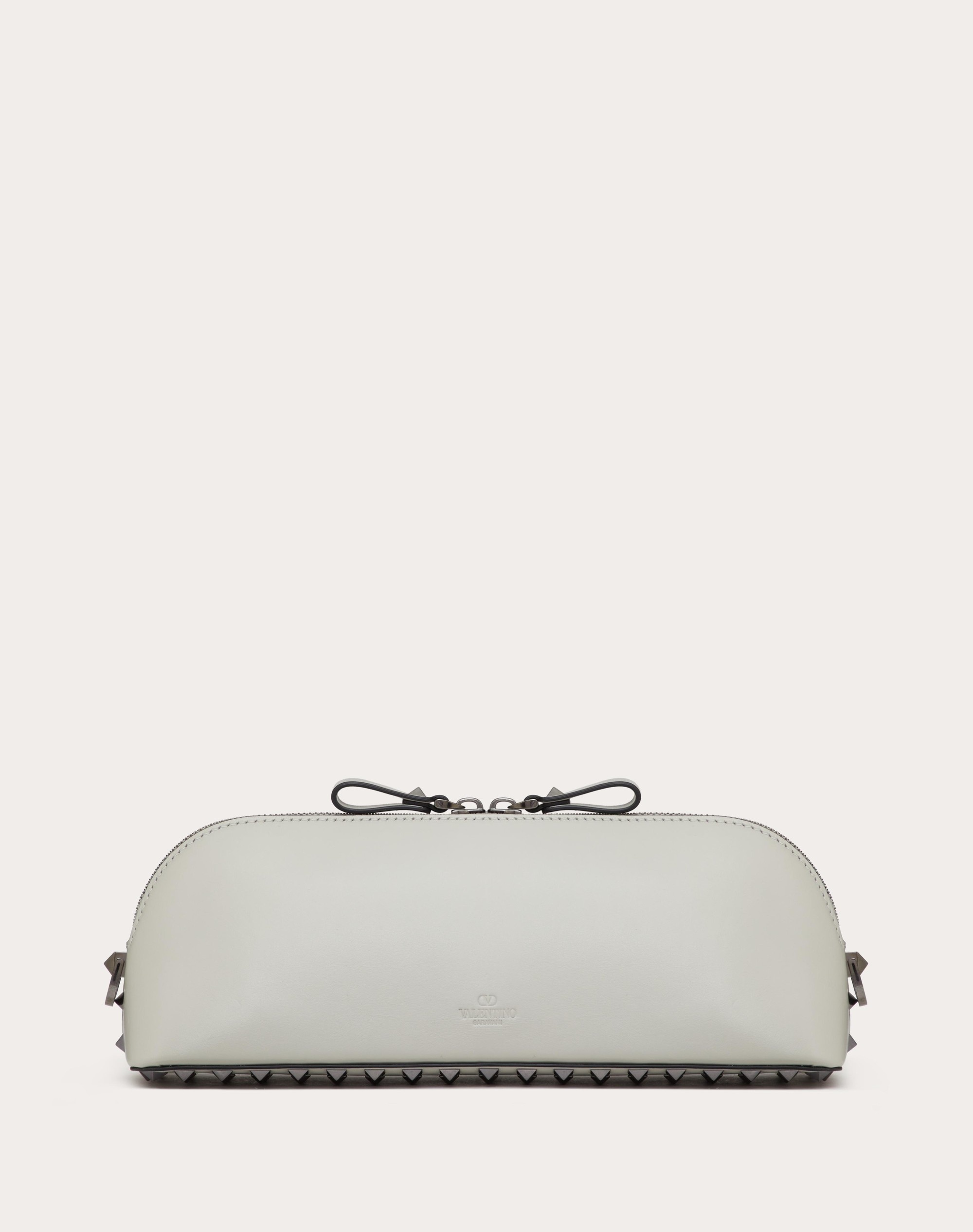 ROCKSTUD CALFSKIN CLUTCH - 4