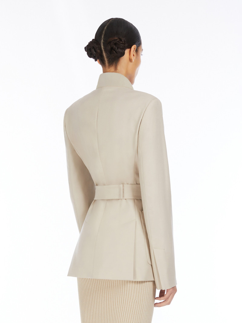 NEREO Wool, mohair and silk blazer 4