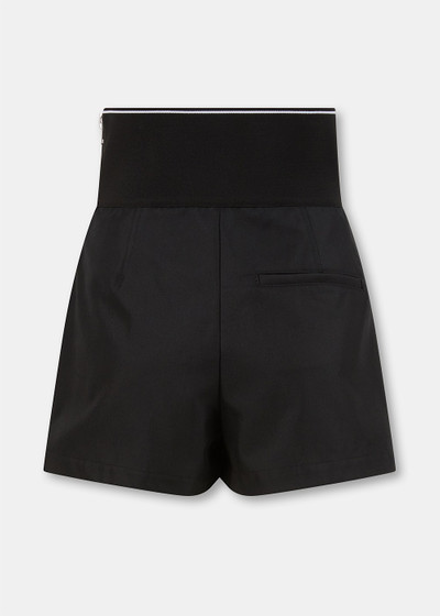 Alexander Wang Black Safari Tailored Shorts outlook