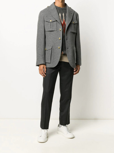 Brunello Cucinelli military blazer  outlook