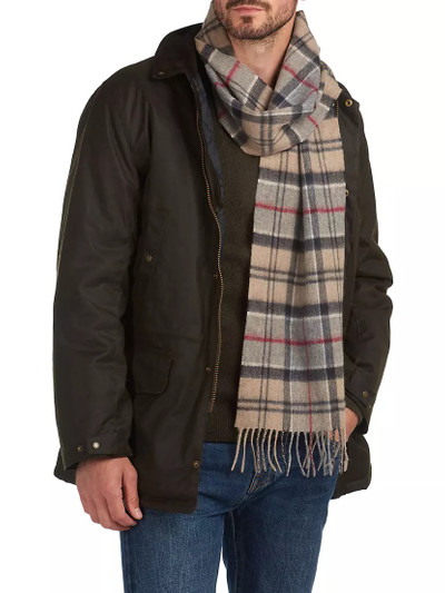Barbour Plaid Wool & Cashmere Scarf outlook
