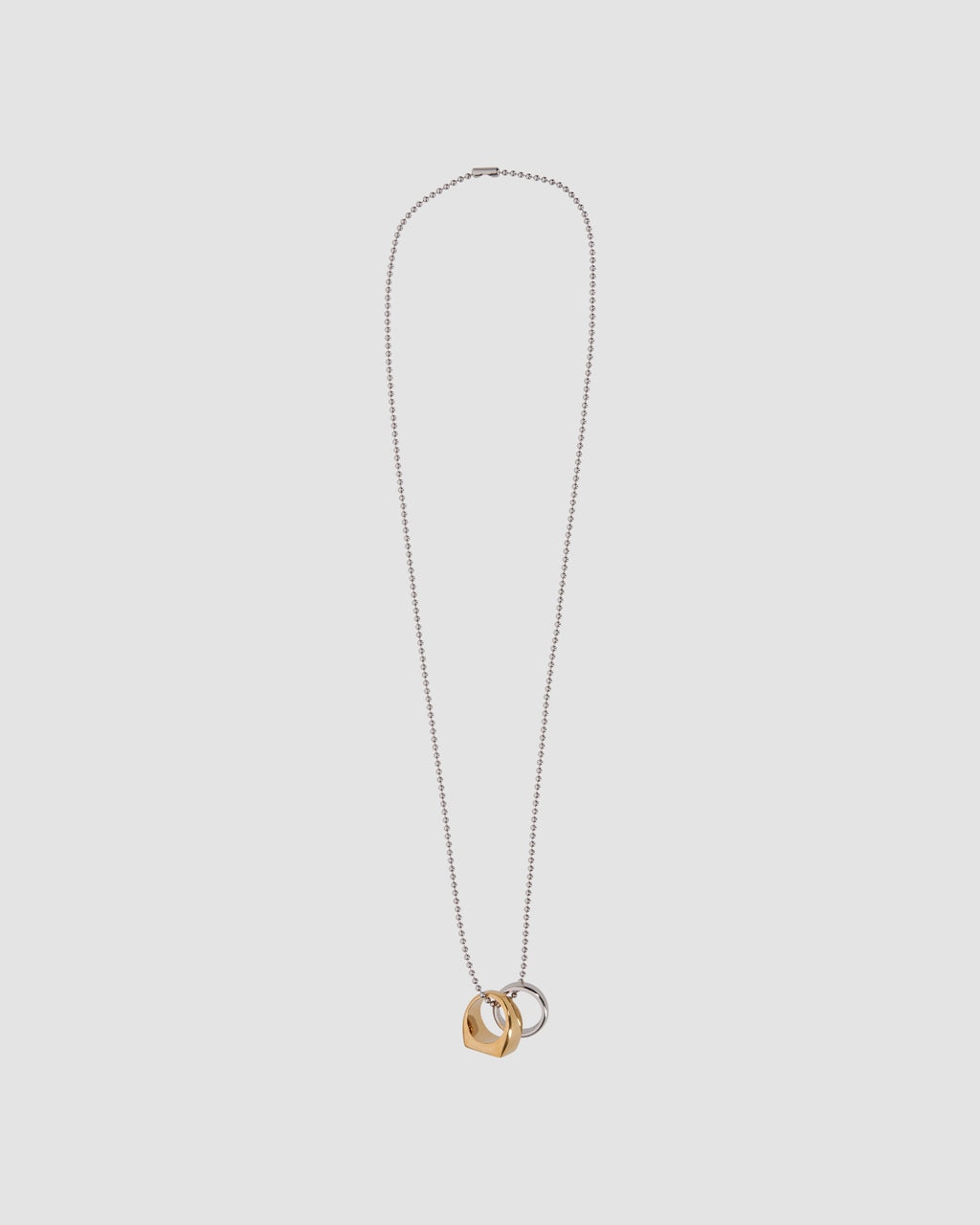 DOUBLE RING NECKLACE - 2