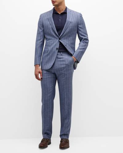 Brioni Men's Chalk Stripe Wool Suit outlook
