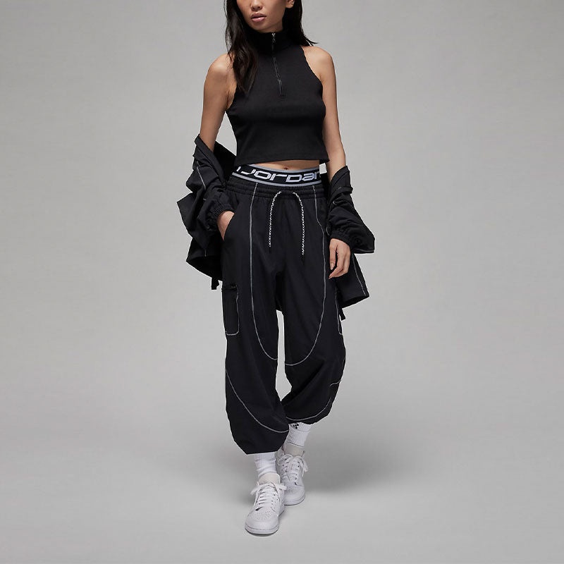 (WMNS) Air Jordan Sport Tunnel Pants 'Black' FB4660-010 - 3