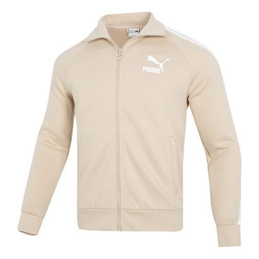 Puma Iconic T7 Track Jacket DK 'Beige White' 531377-67 - 1