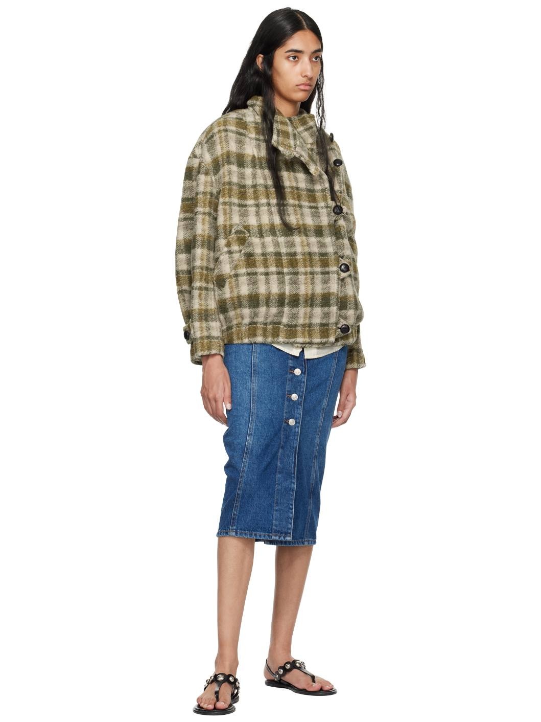 Blue Vandy Denim Midi Skirt - 4