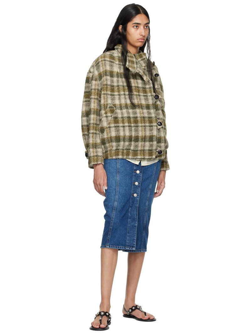 Isabel Marant Étoile Blue Vandy Denim Midi Skirt outlook