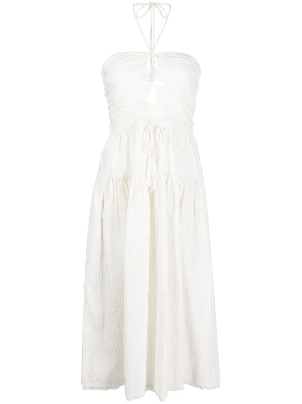 Ella halterneck midi dress - 1