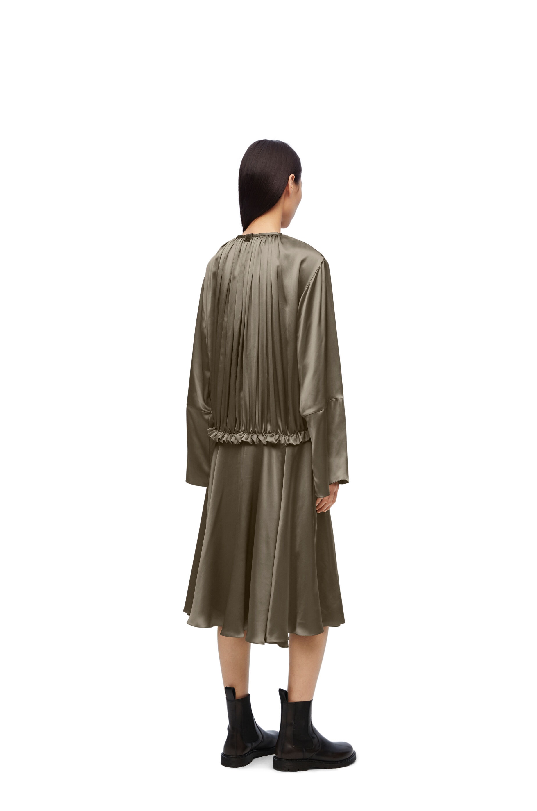 Tunic dress in viscose - 3