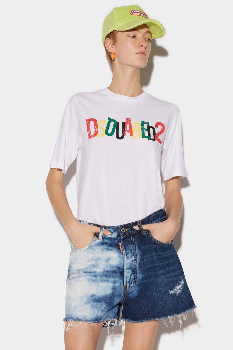 DSQUARED2 RAINBOW EASY T-SHIRT - 1