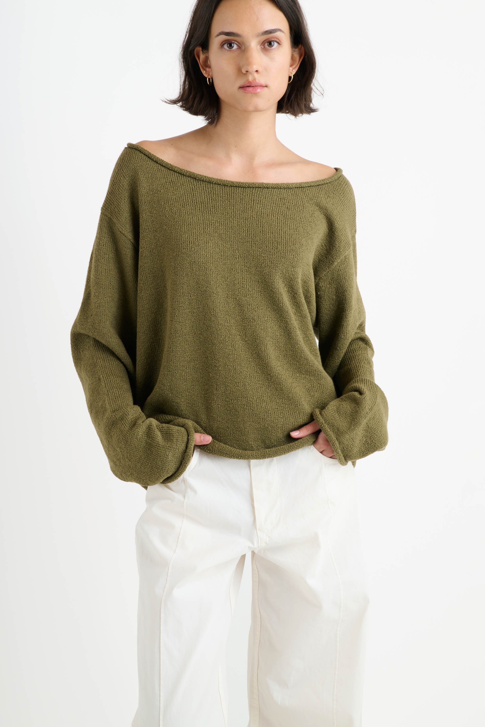 NORA LITE WOMEN'S OVERSIZED CREW - 3
