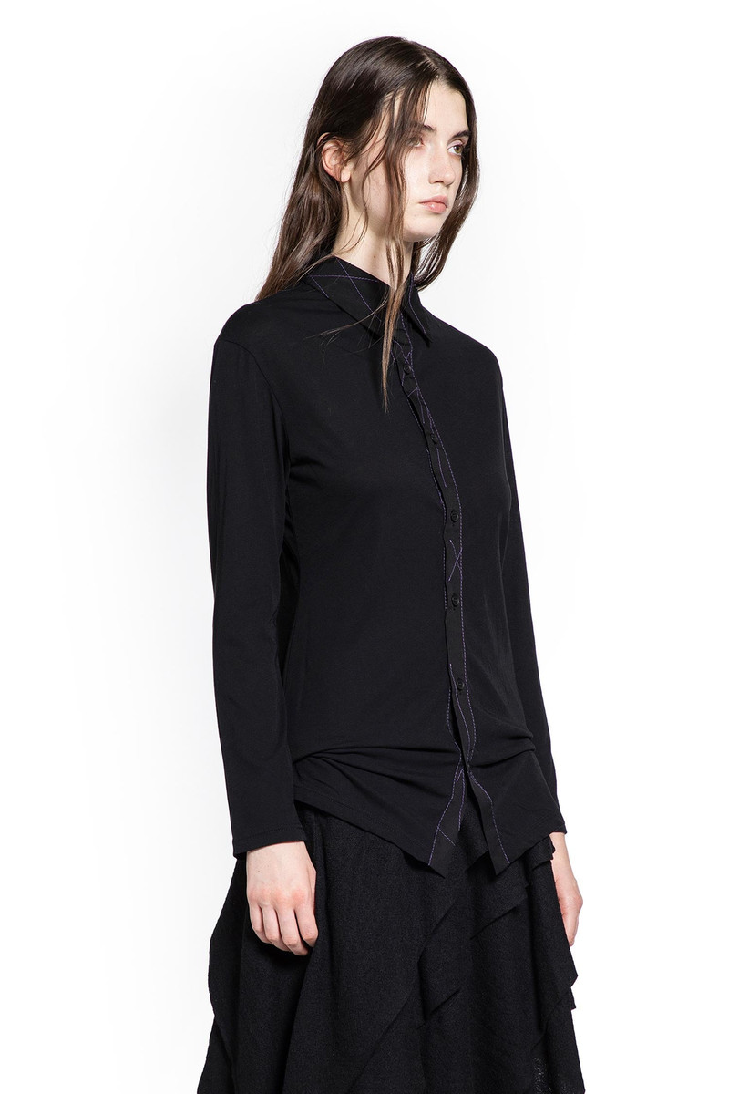 Yohji Yamamoto Color Stitched Blouse A outlook
