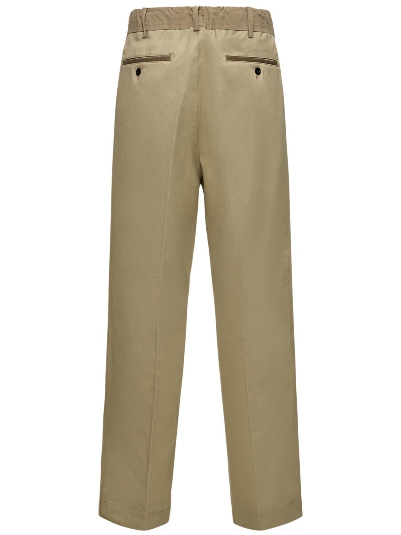 Cotton chino pants - 5