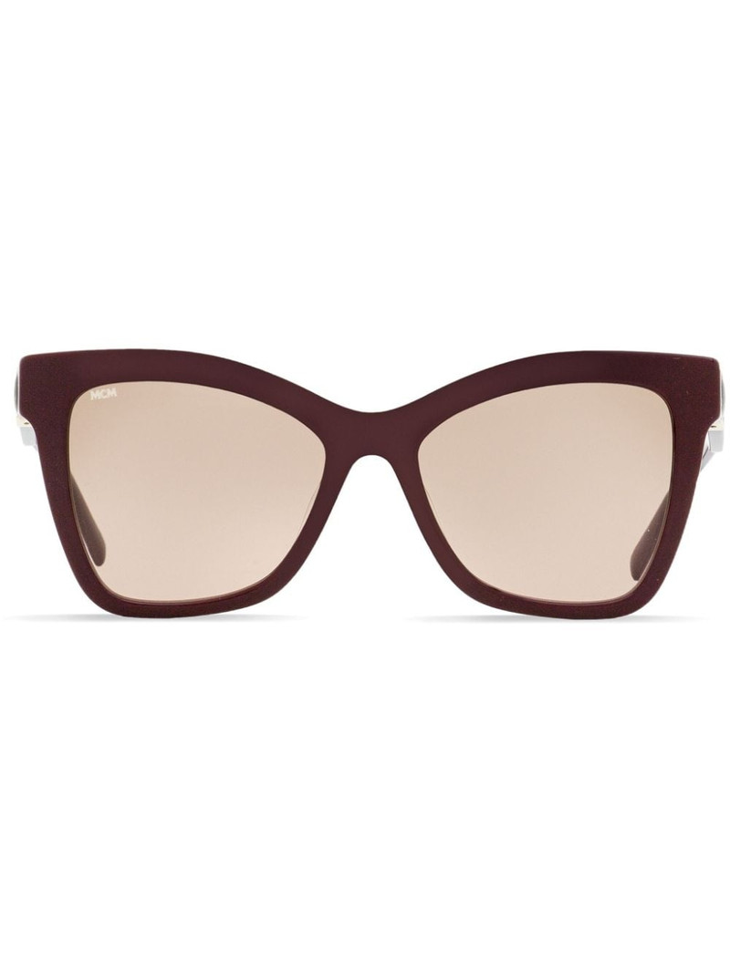 712S butterfly-frame tinted sunglasses 1