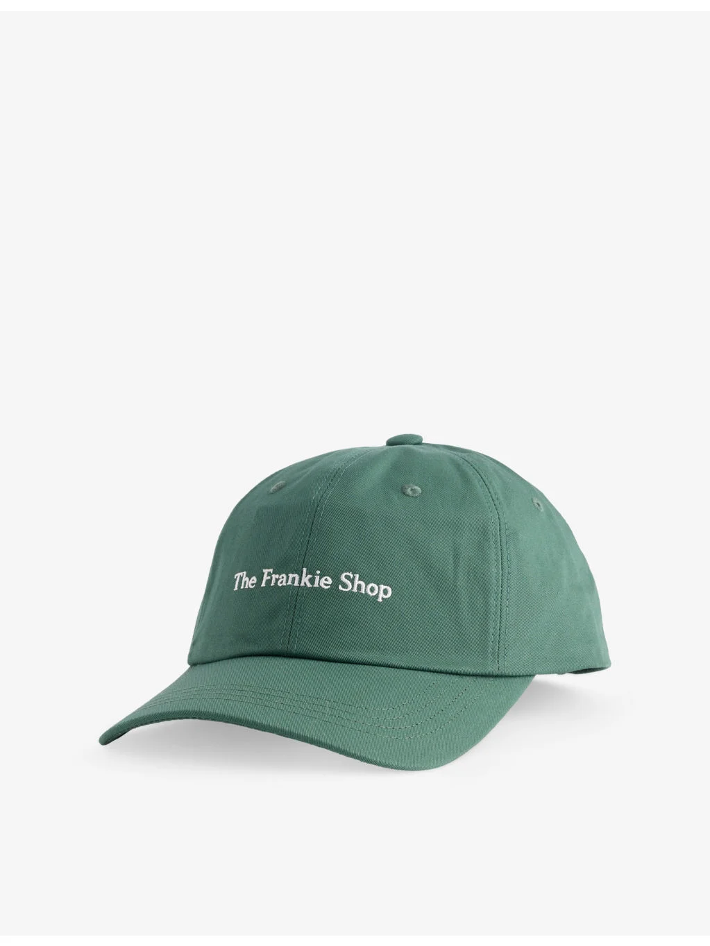 Frankie Brand-Embroidered Cotton Baseball Cap - 1