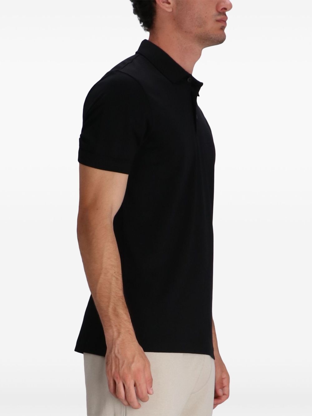 lyocell polo shirt - 3
