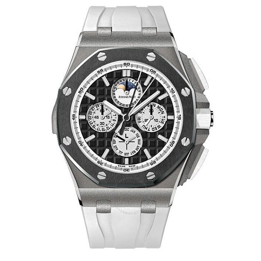 Audemars Piguet Royal Oak Offshore Chronograph Perpetual Calendar Titanium Men's Watch 26570IO.OO.A0 - 1