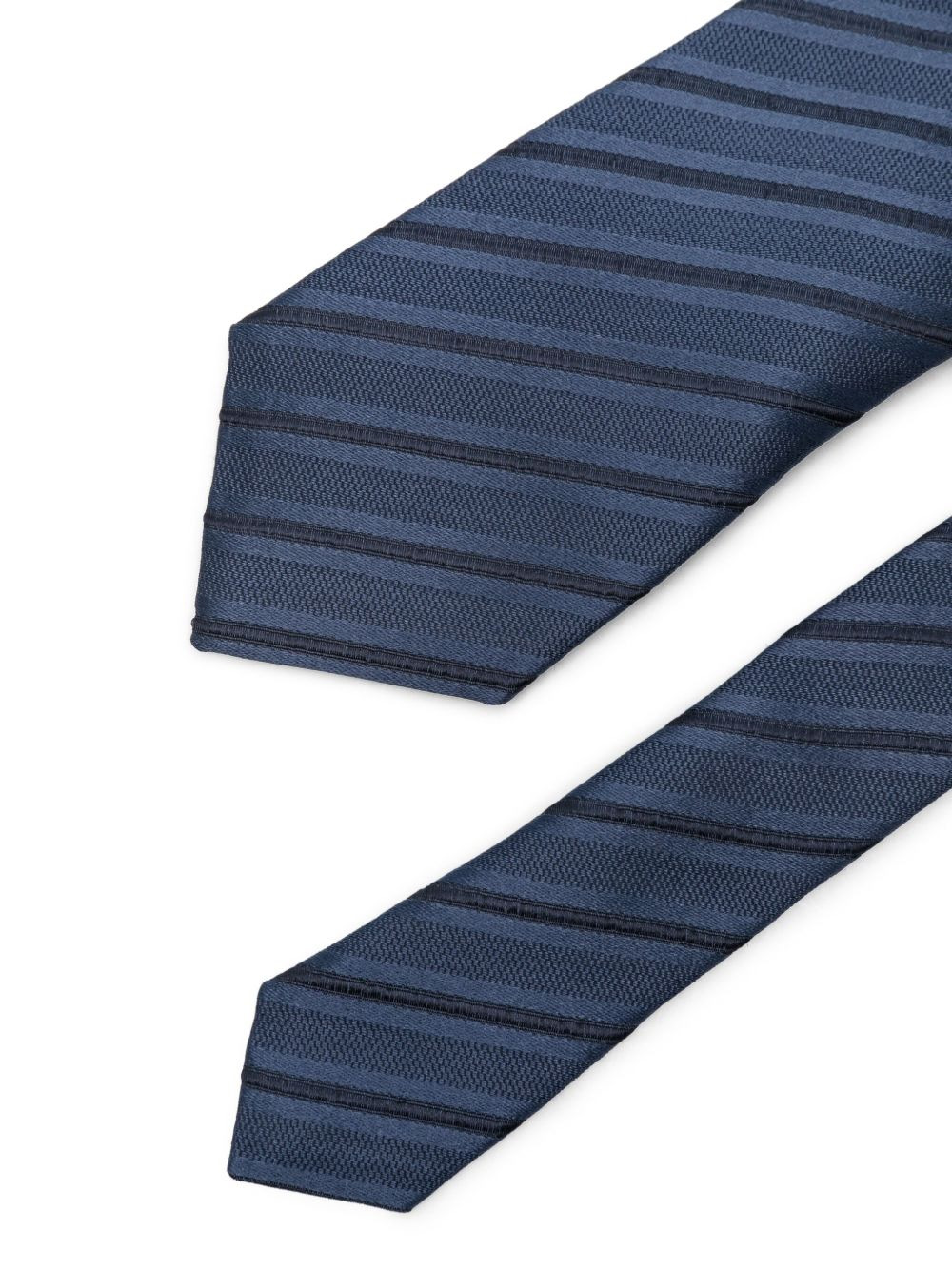 STRIPED SILK TIE - 2