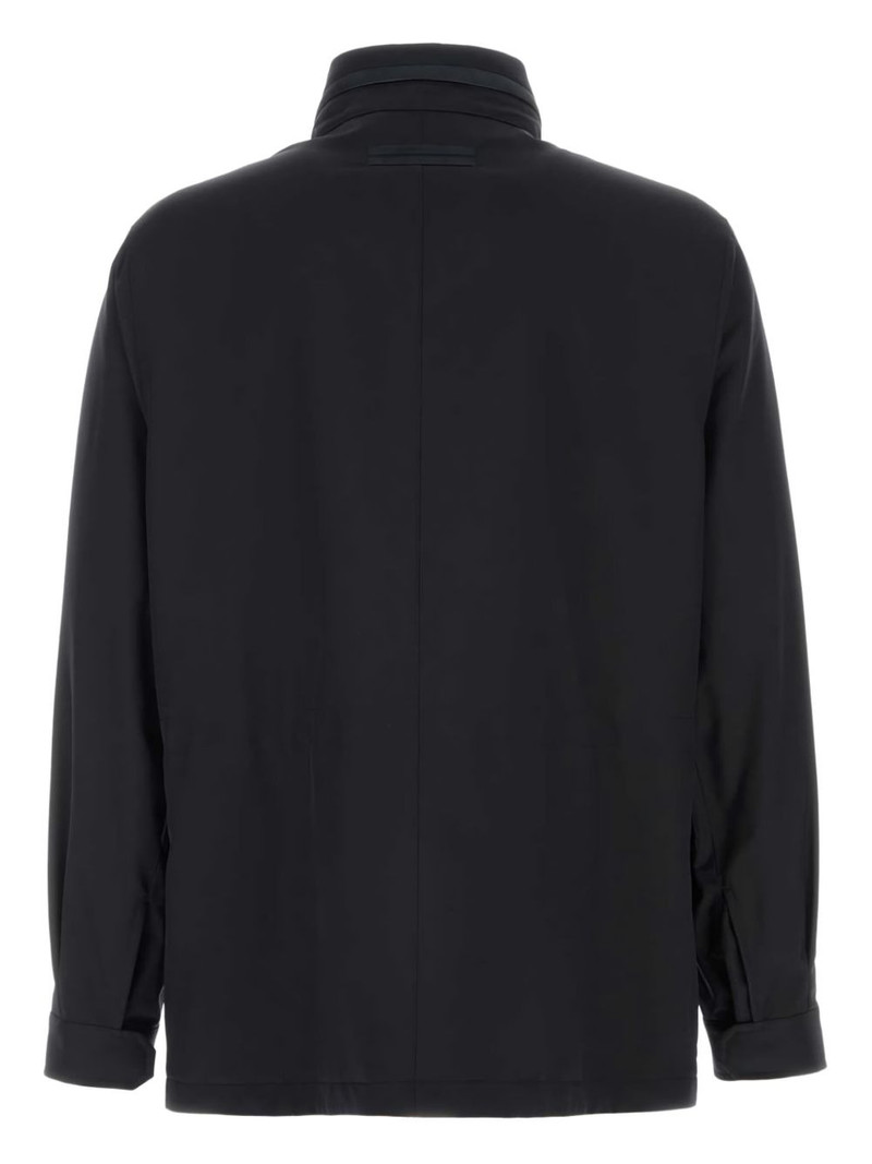 ZEGNA button wool jacket outlook