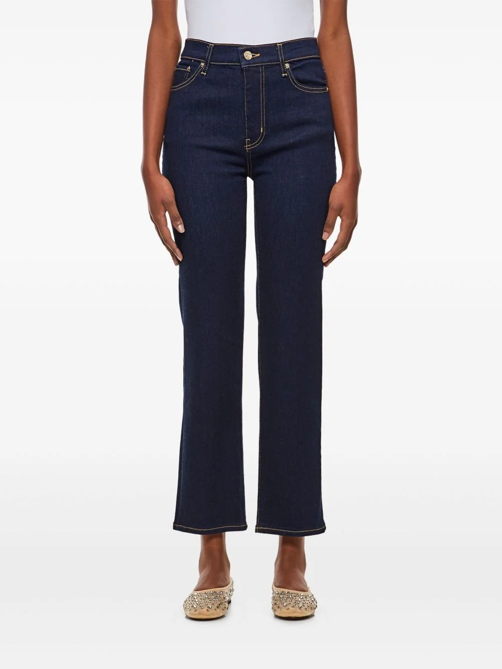 straight-leg jeans - 1