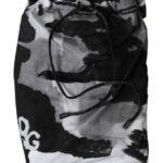 Dolce & Gabbana Multicolor Camouflage DG Logo Beachwear Shorts Swimwear - 2