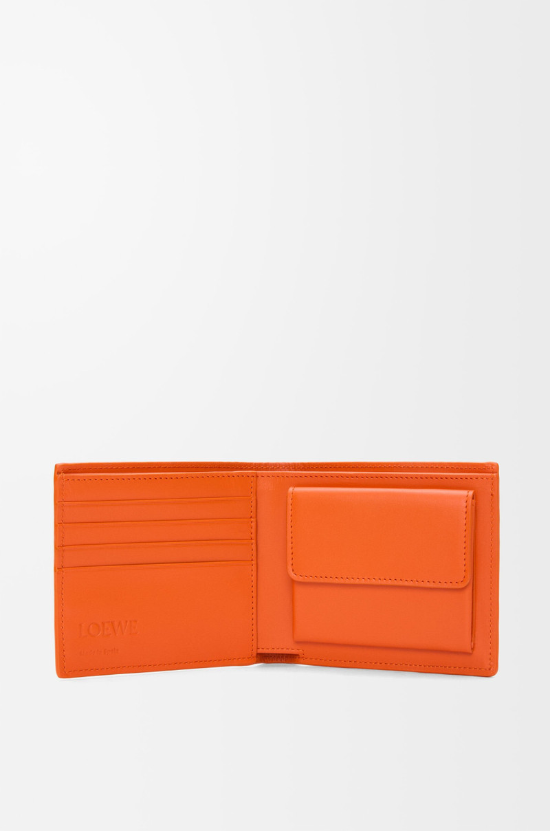 Loewe Bifold coin wallet in textured classic calfskin outlook