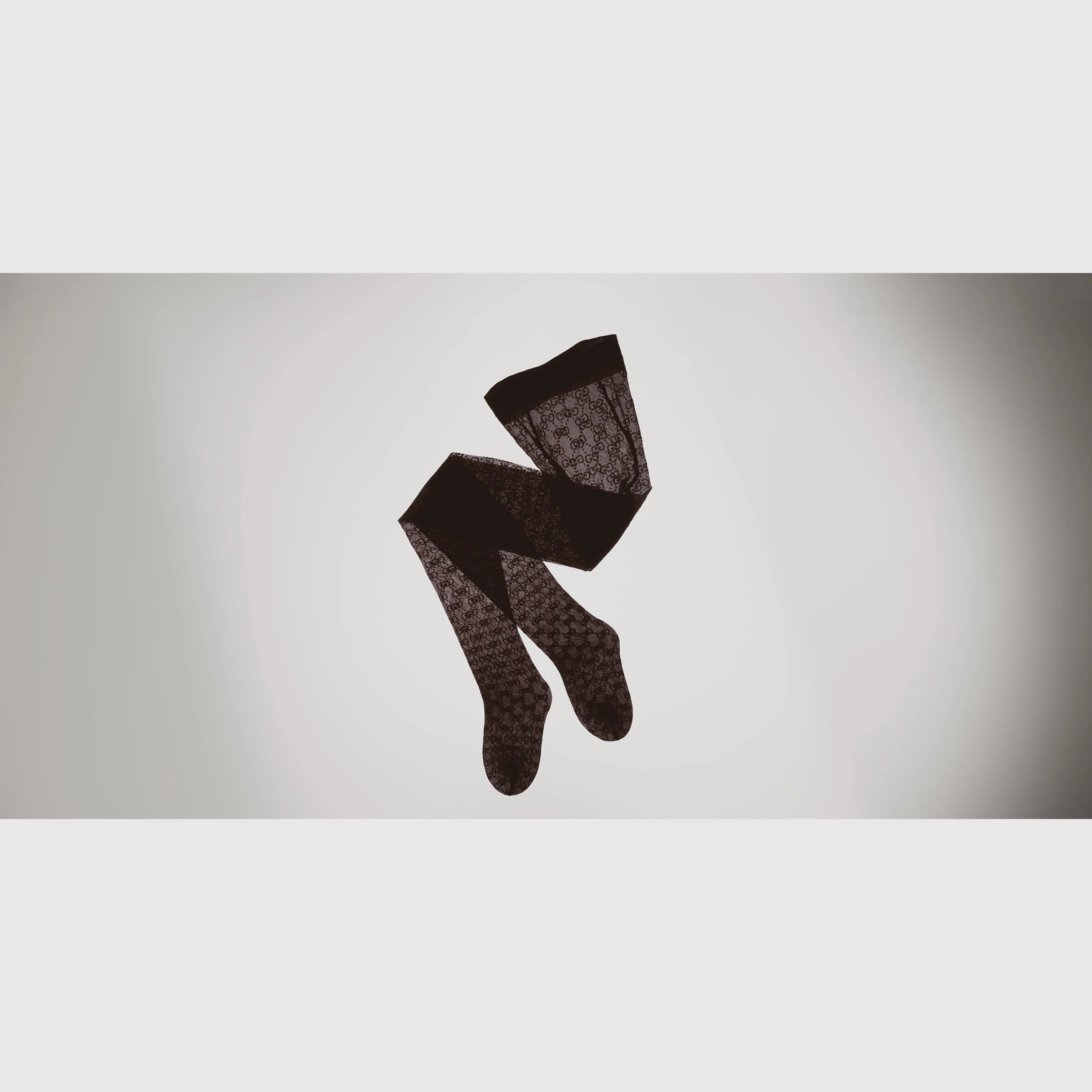 GG stretch nylon tights - 1