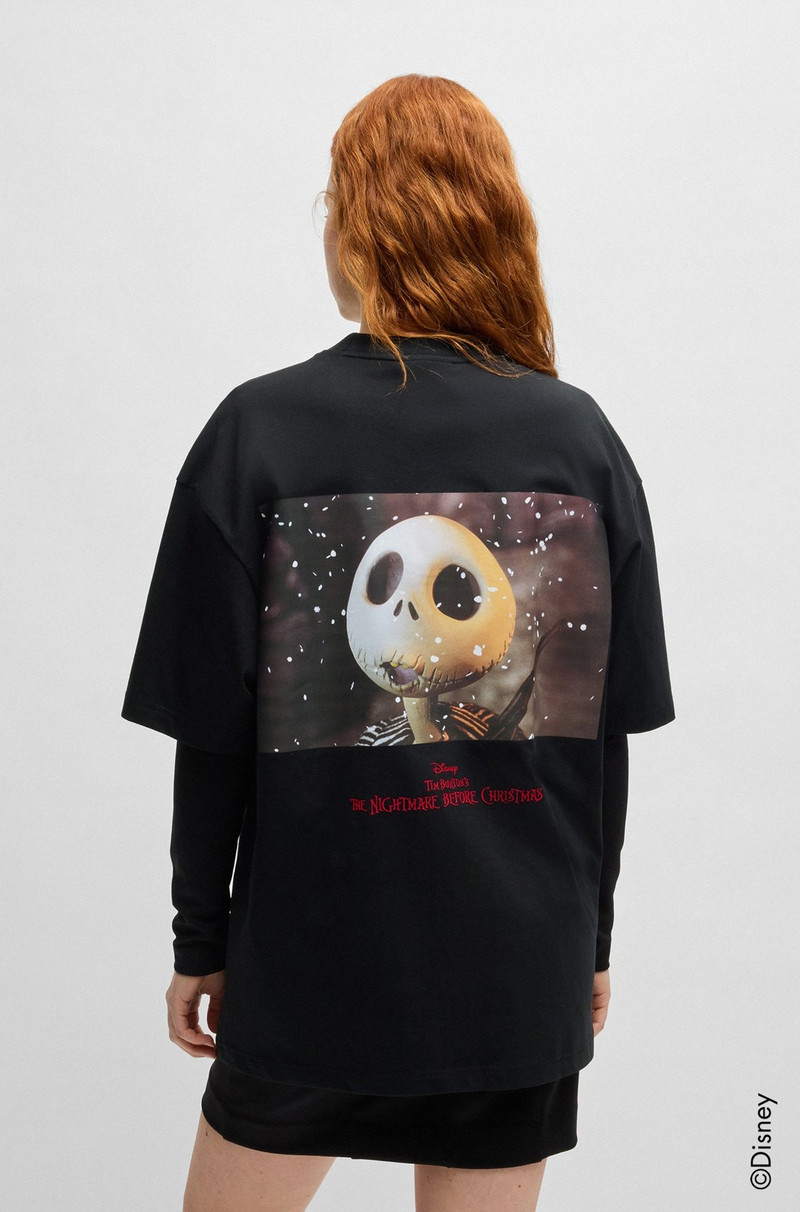 HUGO X DISNEY'S THE NIGHTMARE BEFORE CHRISTMAS OVERSIZE-FIT T-SHIRT 6