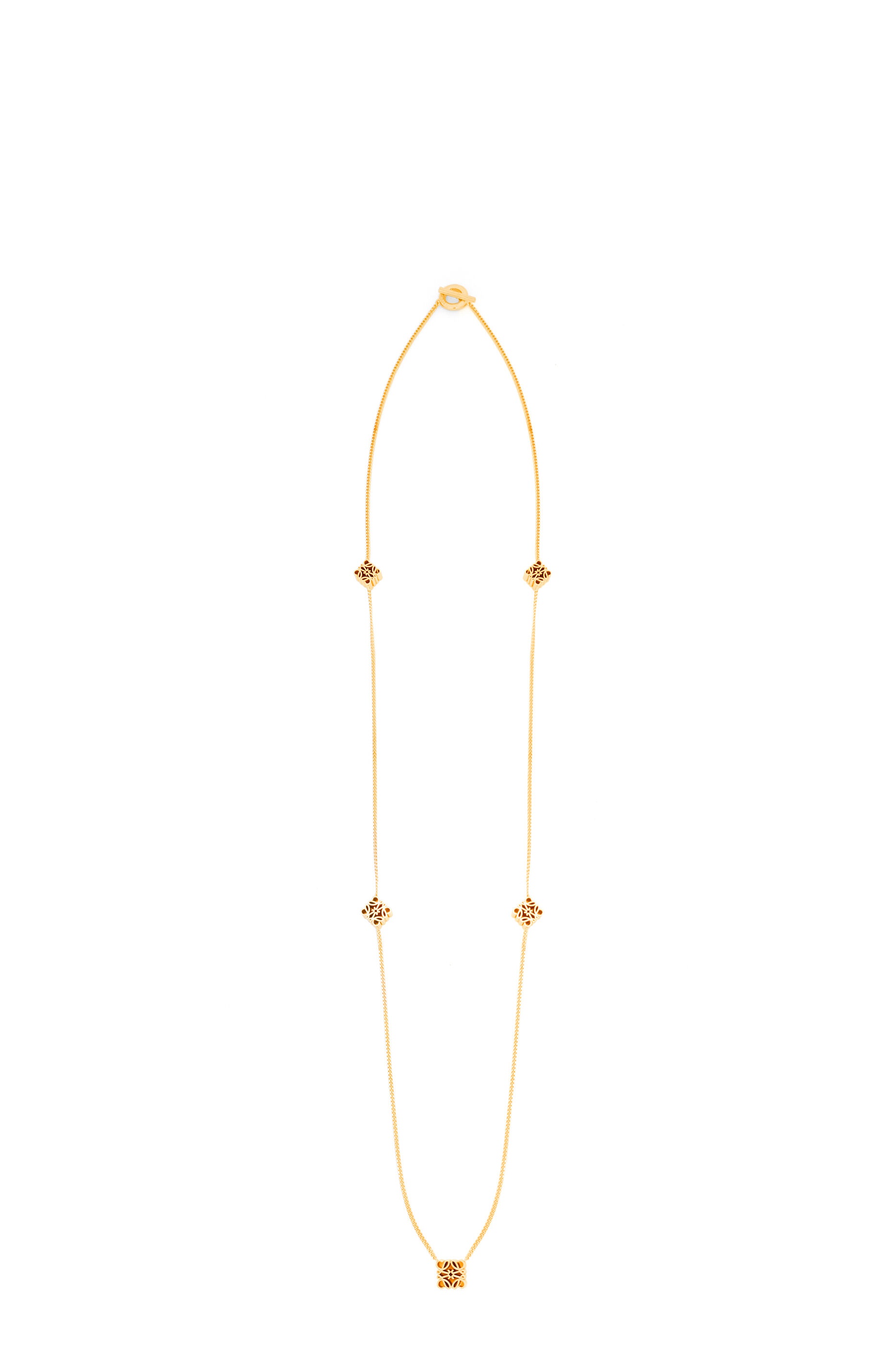 Anagram sautoir in sterling silver - 1