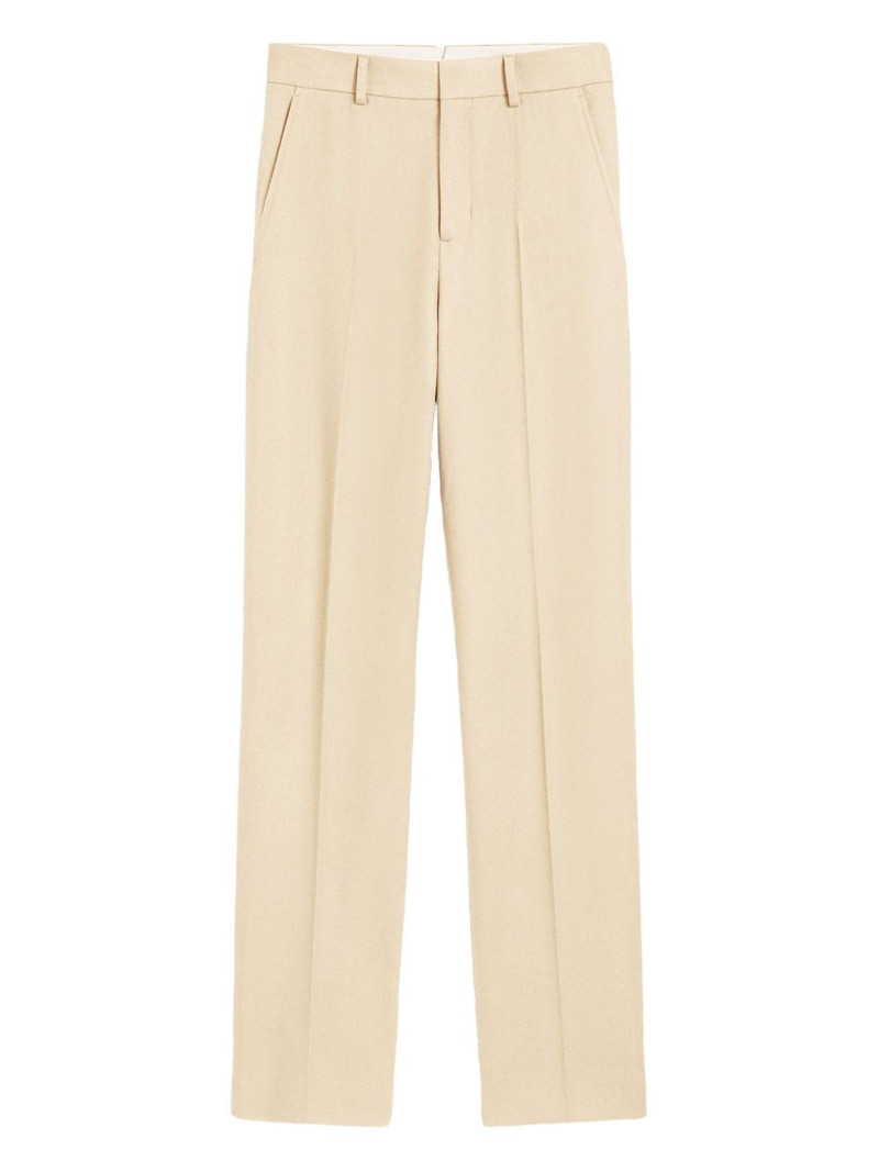 Wool large-fit trousers 1