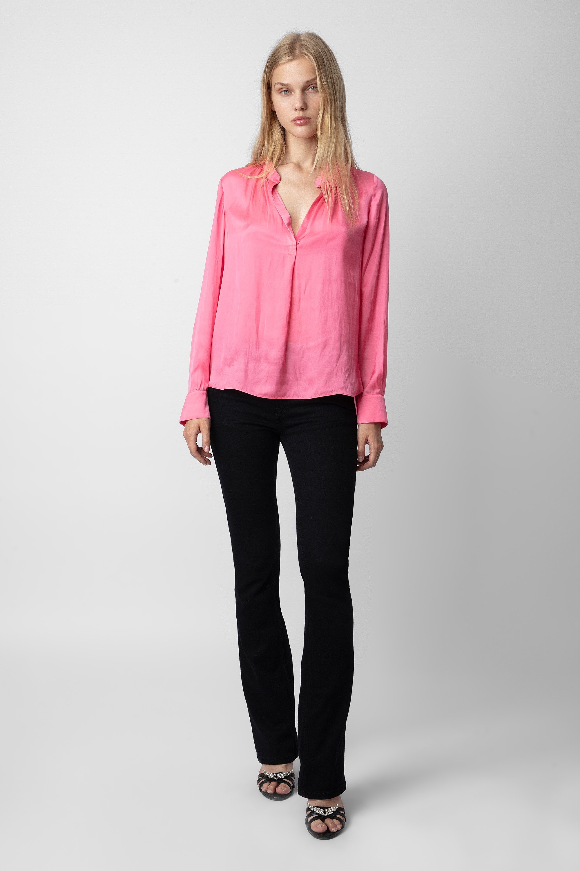 Tink Satin Blouse - 2